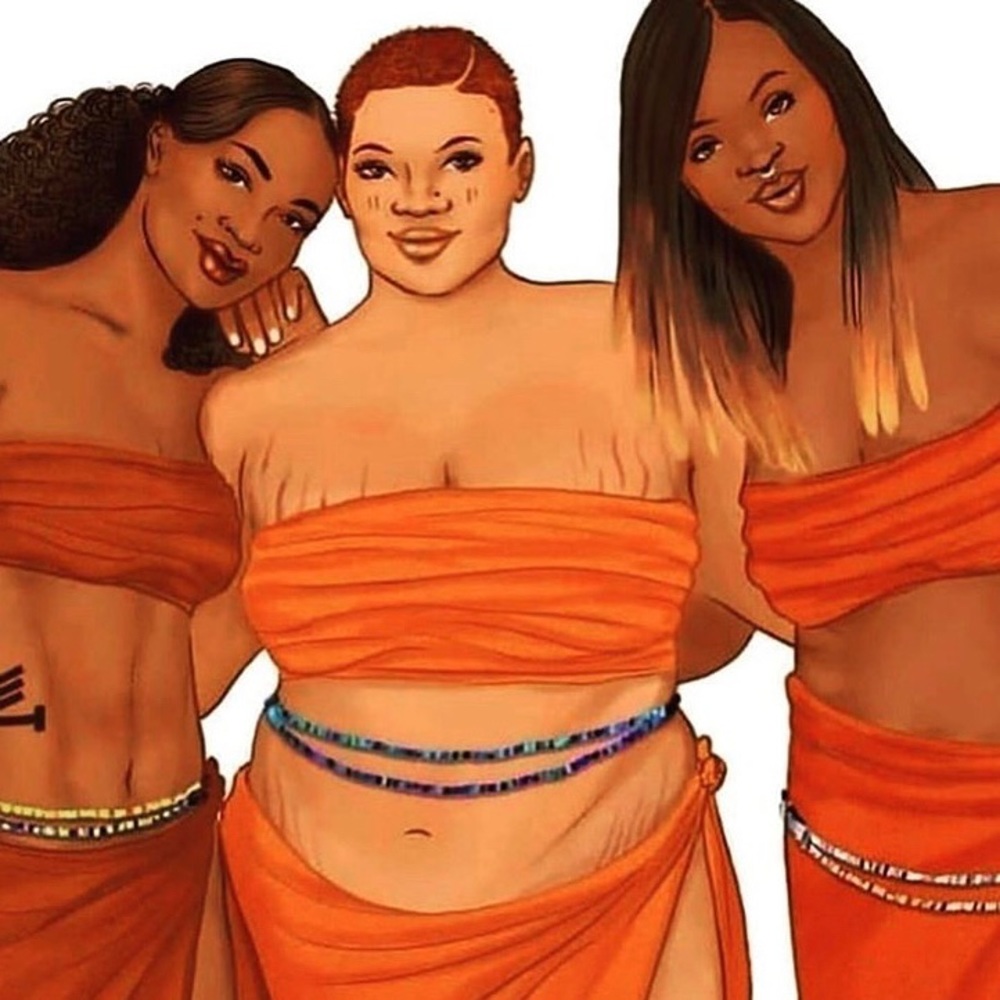 Waist beads